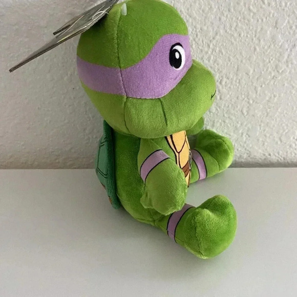 Dog Toy Donatello Teenage Mutant Ninja Turtles Plush Squeaky TMNT Fetch for Pets - Picture 4 of 7
